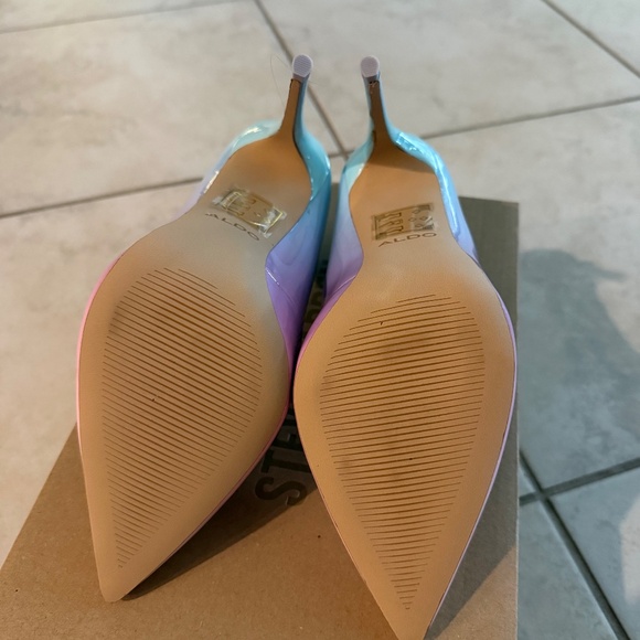 Also ombré pink and blue heels - Picture 5 of 5